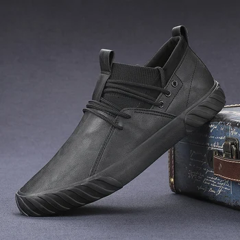 Erkek ayakkabısı açık moda deri ayakkabı Erkekler Flats Sıcak Satış Moccasins Ayakkabı Klasik Rahat Erkekler rahat ayakkabılar Zapatos Hombre 1