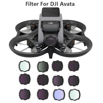 Drone filtre kiti DJI Avata CPL NDPL Polarize ışık Yıldız Lens Filtre ND8 16 32 64 kamera Filtreleri Seti DJI Avata aksesuarı
