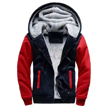 sonbahar kış erkek polar sıcak kalın Tişörtü kapşonlu hoodies artı boyutu 8XL 9XL 10XL gevşek patchwork ceket spor hoodies 2