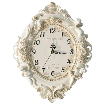 Lüks Avrupa Tarzı duvar saati Klasik Vintage İskandinav Dijital duvar saati Modern Tasarım Büyük Reloj Pared Odası Dekorasyon BW50WC