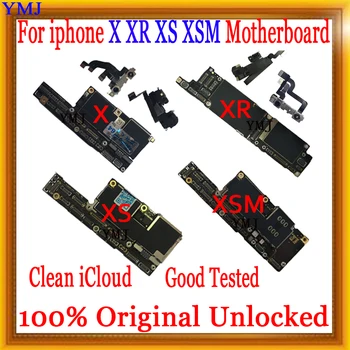 64GB 128GB 256GB/No Yüz KİMLİĞİ iPhone X XR XS Max Anakartı Hiçbir KİMLİK Hesabı Mantık kurulu Destek güncelleme Test Plakası 1