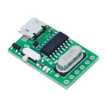 1 Adet USB TTL dönüştürücü Mikro UART modülü CH340G CH340 3.3 V 5V anahtarı downloader pro mini 2