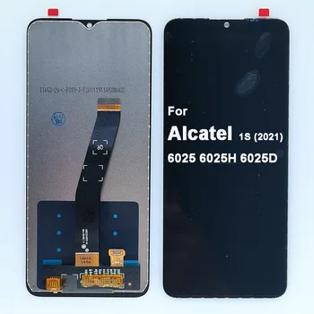 LCD ekran Alcatel one Touch İçin 1S 2021 LCD Ekran Digitizer Alcatel 6025 6025H İçin 6025D Meclisi Yedek Parçalar