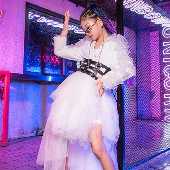 Çocuk Hip Hop Giyim Kazak Üst Kırpma Koşu rahat pantolon Kız Çocuk Caz dans kostümü Giyim Balo Salonu Dans Elbise satın almak online | Yenilik ve özel kullanım / Birebiregitim.com.tr 11