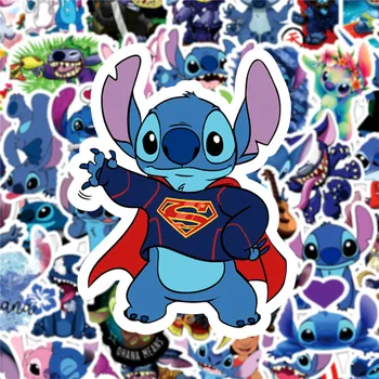 10/30/50 adet Disney Karikatür Lilo ve Stitch Çıkartmalar DIY Günlüğü Dizüstü Kaykay Bagaj Graffiti Sevimli Çıkartmaları Sticker Çocuklar için Oyuncaklar