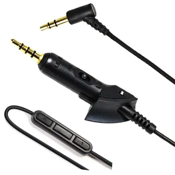 Uygun BOSE QuietComfort 15 kulaklık kablosu kulaklık değiştirme hattı QC15 mikrofon kayıt hattı ses kontrol hattı