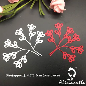 Alınacutle METAL KESME kesme ÖLÜR Çiçek Yaprak Şube Scrapbooking Kağıt Zanaat Albümü Kart yumruk bıçak sanat kesici kalıp