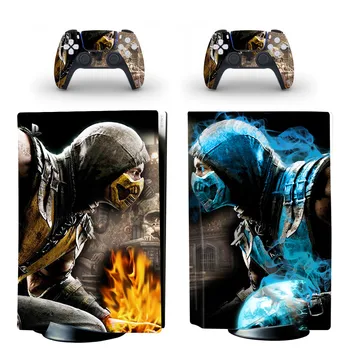 Mortal Kombat PS5 Standart Disk Cilt Sticker Çıkartma Kapak PlayStation 5 Konsol ve Denetleyici PS5 Skins Çıkartmalar Vinil