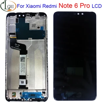 Orijinal Xiaomi Redmi İçin Not 6 Pro LCD Ekran Dokunmatik ekran Digitizer LCD Redmi İçin Not 6Pro Ekran Montaj Onarım parçaları