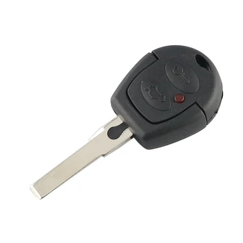 YIQIXIN 2 Düğme Kesilmemiş Bıçak Uzaktan Anahtar Kabuk VW Polo Golf Jetta Sharan Seat Ibiza Leon Toledo Mii Altea Skoda İçin 2