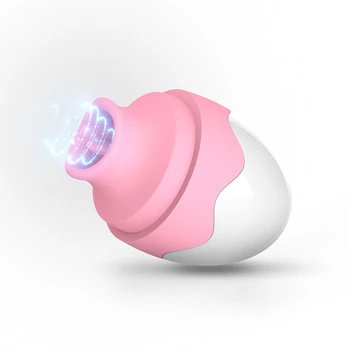 7 Frekans Oral Dil Emme Yalama vajina masaj aleti Güçlü Titreşimli Klitoris Stimülatörü Sihirli Atlama Yumurta kurşun vibratör