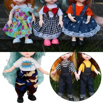 1 Takım Moda 16cm oyuncak bebek giysileri High-end Giyinmek Bebek Etek Takım Elbise Çocuk En İyi Hediyeler Kız Oyuncak DIY Bebek Şort Aksesuarları