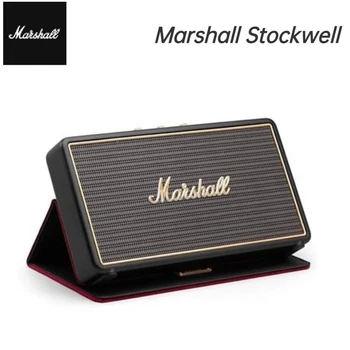 Marshall Stockwell kablosuz bluetooth hoparlör IPX7 Su Geçirmez Ev Açık Subwoofer Stereo Derin Bas Retro Kaya Hoparlörler