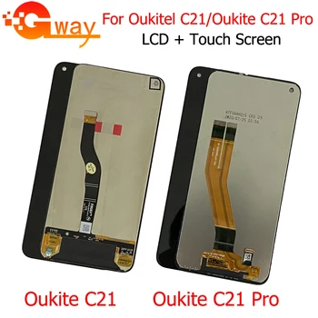 Oukitel C21 C21 Pro LCD ekran dokunmatik ekranlı sayısallaştırıcı grup Oukitel C21 Pro LCD Oukitel C21 Ekran LCD Sensörü 1