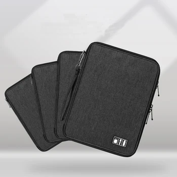 BUBM çantası elektronik aksesuarları çanta case depolama organizatör dijital alıcı çantası taşıma çantası flaş USB veri kablosu 2