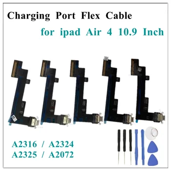 1 Adet Şarj Portu Bağlayıcı Flex Kabloları için iPad Hava 4 2020 A2316 A2324 A2325 A2072 USB Şarj Dock Kablo Yedek Parçaları 1