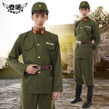 Japon İmparatorluk memuru Da Zuo giyim 2nd Dünya Savaşı Askeri Üniforma Japonya Anti Japon askerleri sahne kostümleri 1