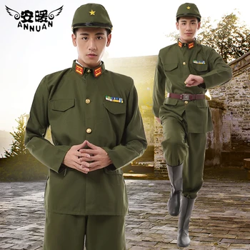 Japon İmparatorluk memuru Da Zuo giyim 2nd Dünya Savaşı Askeri Üniforma Japonya Anti Japon askerleri sahne kostümleri 2