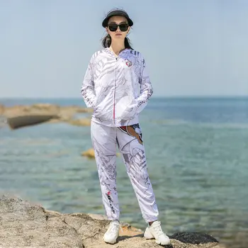 2022 RÜZGAR Balıkçı Kıyafeti Anti-UV UPF50 + Güneş Koruma Çabuk kuruyan Jersey Nefes Nem esneklik Balıkçılık Gömlek / Pantolon