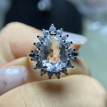 Yeni 925 Ayar Gümüş Yüzük Opal Opal Yüzük Alyans Kadın Yüksek Takı Hediye satın almak online | Güzel takı / Birebiregitim.com.tr 11