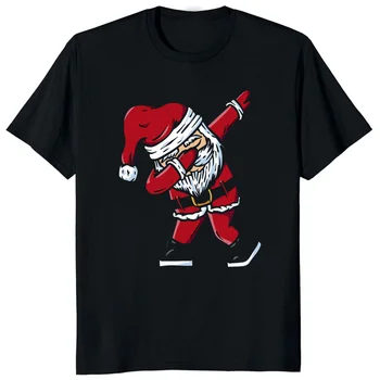 Noel Karnaval Yeni Erkek T-shirt Retro Klasik baskılı tişört Hip Hop Mizah Noel Baba Serin ve Yakışıklı Sokak Moda 1