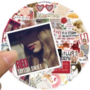 10/30/50 ADET Kırmızı ve Korkusuz Alison Swift Taylor Albümü Sticker DIY Telefon Laptop Bagaj Kaykay Graffiti Çıkartmaları Çocuk için Eğlenceli