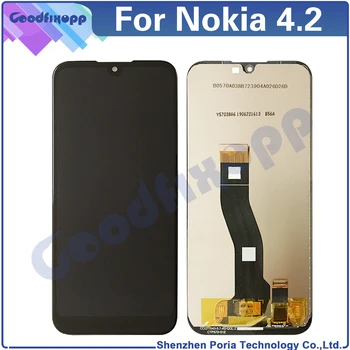 Nokia 4.2 için TA-1184 TA-1133 TA-1149 TA-1150 TA-1157 TA-1152 lcd ekran dokunmatik ekranlı sayısallaştırıcı grup Değiştirme