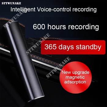 STTWUNAKE Ses kaydedici 600 saat kayıt Manyetik ses Kulaklık ses mini usb profesyonel dijital mikro Sürücü uzun süre
