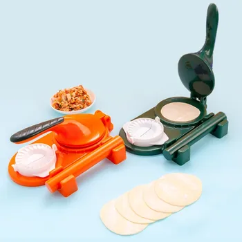 Hamur Cilt Artefakt DIY Köfte Makinesi Manuel Sarıcı Yapma Plastik Kalıp Hamur Presleme Aracı Mutfak Pişirme Aksesuarları 2