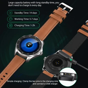 Hızlı kargo 2pin Manyetik Smartwatch şarj ünitesi adaptörü USB şarj kablosu Kablosu BlitzWolf BW-HL3 akıllı saat Aksesuarları 2