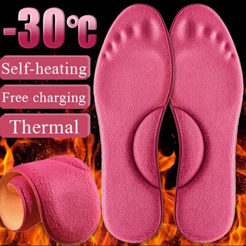 Ayak Kendinden ısıtma Tabanlık Erkekler Kadınlar Kendinden Isıtmalı termal ayakkabı astarı Ayaklar İçin Sıcak Bellek köpük kemer Destek Tabanlık Kış Spor Pedleri
