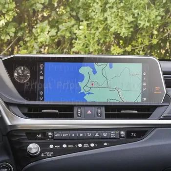 Temperli cam Lexus ES 250 İçin ES250 2021 12.3 inç araba bilgi-eğlence radyo gps navigasyon Otomatik bilgi-eğlence Ekran koruyucu