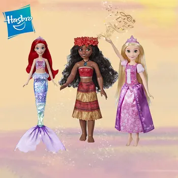 Hasbro Disney Prenses Ariel Karışık Şarkı Bebek Kız Oyuncak Aksiyon Figürleri Modeli Hakiki Anime Figürleri Koleksiyonu Hobi Hediyeler Oyuncak