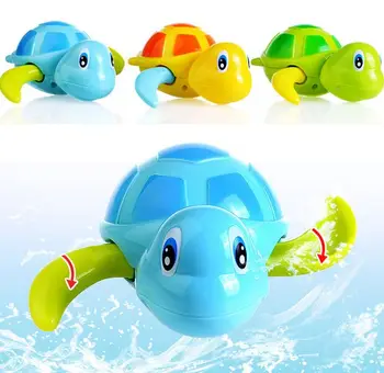 Bebek Banyo Yüzme Havuzu Oyuncak Kaplumbağa Yürümeye Başlayan Ebeveyn-çocuk Etkileşimi Wind-up Banyo Oyuncak Yüzme Havuzu Aksesuarları BPA Ücretsiz satın almak online | Klasik oyuncaklar / Birebiregitim.com.tr 11