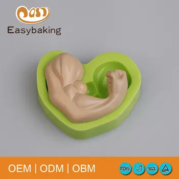 Anne ve Bezelye 1278 Ücretsiz Kargo Deco silikon kalıp Kek Dekorasyon Fondan Kek 3D Kalıp Gıda Sınıfı satın almak online | Bakeware / Birebiregitim.com.tr 11