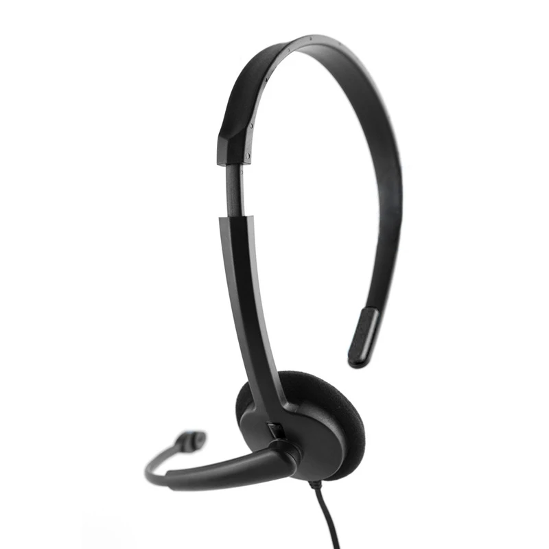 Çağrı Merkezi mikrofonlu kulaklık Servis Kulaklık Telsiz Telefon Kablolu Telefon Kulaklık 3.5 mm Merkezi / Trafik / bilgisayar kulaklığı Görüntü 3